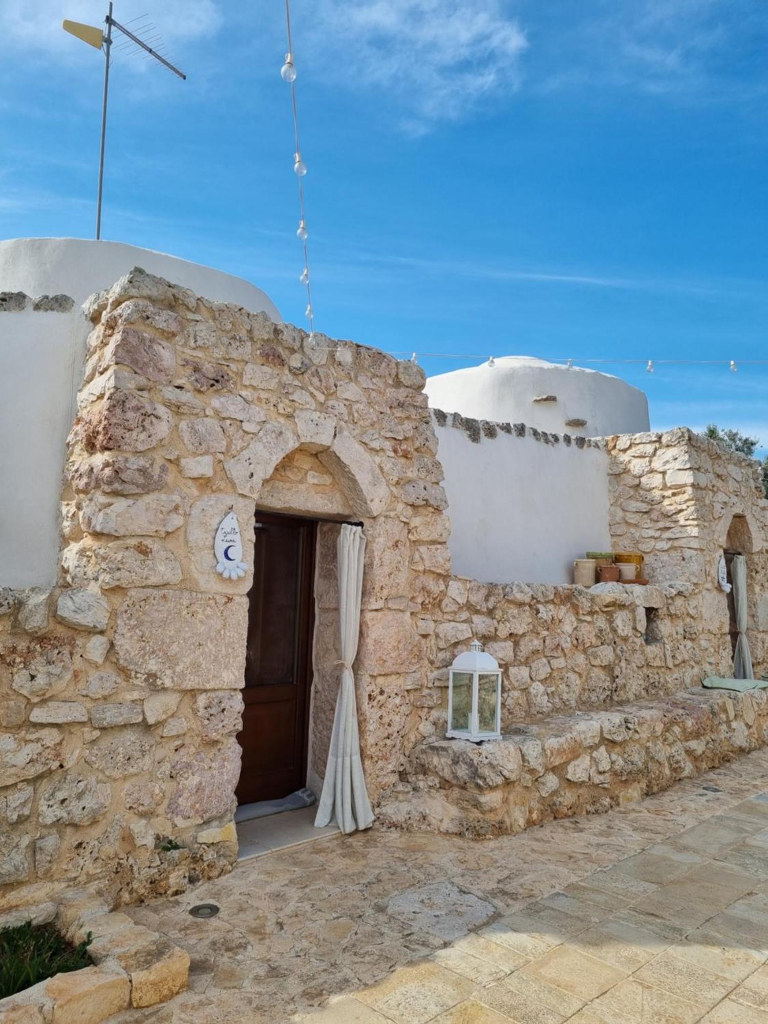לינה וארוחת בוקר גרוטליה Trulli Di Spinaruta מראה חיצוני תמונה